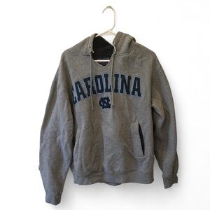 Champs Gray Hoodie with Carolina Emblem